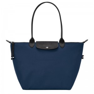 Women Longchamp Le Pliage Energy L Tote Bag Navy | Ireland-934JNPXDF