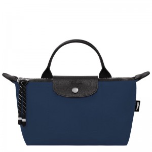 Women Longchamp Le Pliage Energy Pouch Navy | Ireland-534NBRQPS