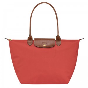 Women Longchamp Le Pliage Original L Tote Bag Pink | Ireland-260IREDXJ