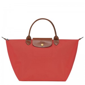 Women Longchamp Le Pliage Original M Handbag Pink | Ireland-156SZDMPF
