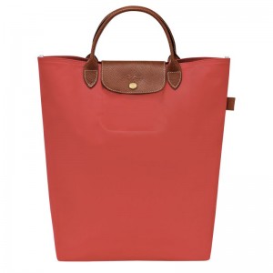 Women Longchamp Le Pliage Original M Tote Bag Pink | Ireland-745DMEGZY