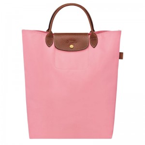 Women Longchamp Le Pliage Original M Tote Bag Pink | Ireland-608QUVDAK