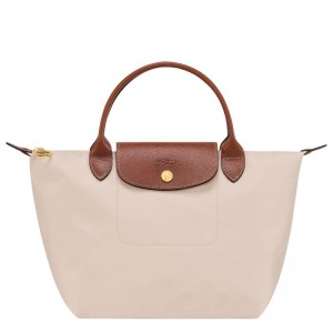 Women Longchamp Le Pliage Original S Handbag Beige | Ireland-695IMFSHE