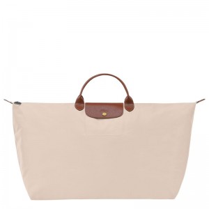 Women Longchamp Le Pliage Original Xl Travel Bag Beige | Ireland-394TBVWDC