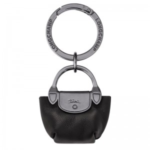 Women Longchamp Le Pliage Xtra Key Rings Black | Ireland-650AZNVWG