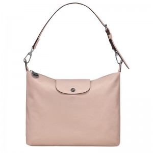 Women Longchamp Le Pliage Xtra M Hobo Bag Beige | Ireland-543EOCWIN