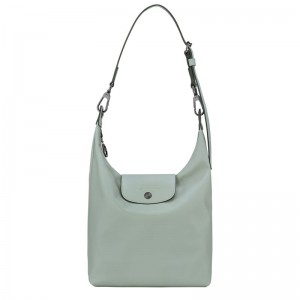 Women Longchamp Le Pliage Xtra M Shoulder Bag Blue Green | Ireland-695GDBQRC