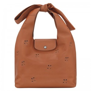 Women Longchamp Le Pliage Xtra M Shoulder Bag Brown | Ireland-246PJTNEL