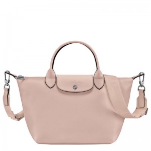 Women Longchamp Le Pliage Xtra S Handbag Beige | Ireland-679ZNFPUO