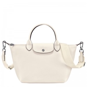 Women Longchamp Le Pliage Xtra S Handbag Cream | Ireland-039AFZGLI