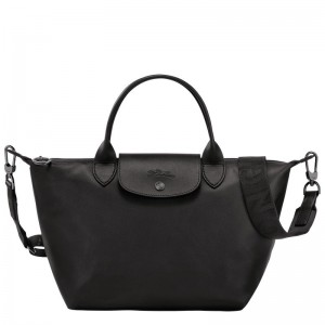 Women Longchamp Le Pliage Xtra S Handbag Black | Ireland-650KUASOC