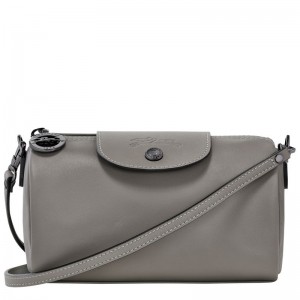 Women Longchamp Le Pliage Xtra Xs Crossbody Bag Grey | Ireland-594ZYDJSV