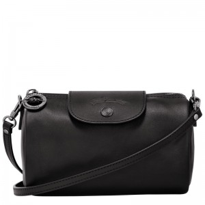 Women Longchamp Le Pliage Xtra Xs Crossbody Bag Black | Ireland-974AYFESO