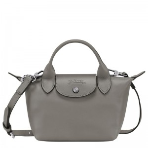 Women Longchamp Le Pliage Xtra Xs Handbag Grey | Ireland-312NKECHD