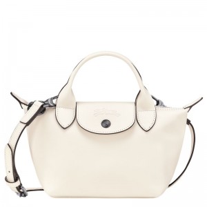 Women Longchamp Le Pliage Xtra Xs Handbag Cream | Ireland-908OEWKXN