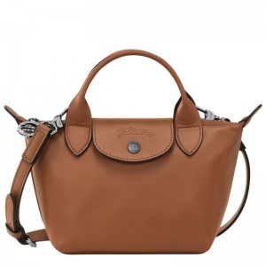 Women Longchamp Le Pliage Xtra Xs Handbag Brown | Ireland-769IBHOQW