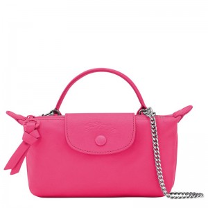 Women Longchamp Le Pliage Xtra Xs Pouch Pink | Ireland-579EPCIKX