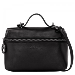 Women Longchamp Le Pliage Xtra Xs Vanity Toiletry Bags Black | Ireland-680SWZHKF