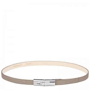 Women Longchamp Le Roseau Belt Brown | Ireland-320QJTOSB
