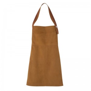 Women Longchamp Leather Dress Brown | Ireland-794TOWHAG