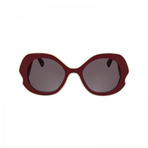 Women Longchamp Plant Based Resin Sunglasses Pink | Ireland-981XWOSZK