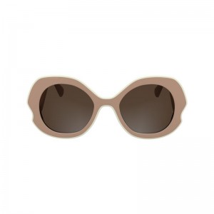 Women Longchamp Plant Based Resin Sunglasses Pink / Multicolor | Ireland-982SFGWMX