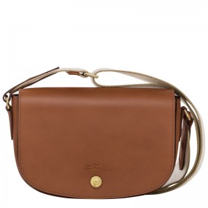Women Longchamp Épure S Crossbody Bag Brown | Ireland-418HGLKVP