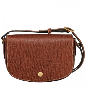 Women Longchamp Épure S Crossbody Bag Brown | Ireland-176XWLKGO
