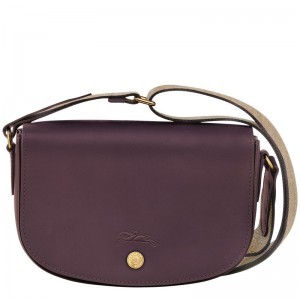 Women Longchamp Épure S Crossbody Bag Dark Purple | Ireland-031ILXOHZ