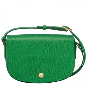 Women Longchamp Épure S Crossbody Bag Green | Ireland-680ZMHETU