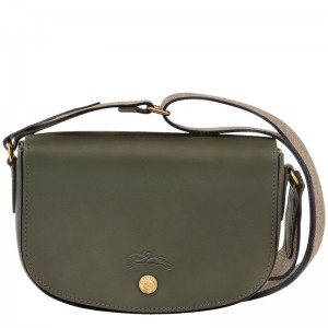 Women Longchamp Épure S Crossbody Bag Khaki | Ireland-720LGXOKE