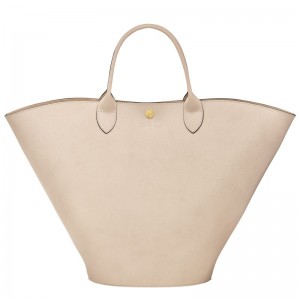 Women Longchamp Épure Xl Tote Bag Beige | Ireland-359MEWSFB