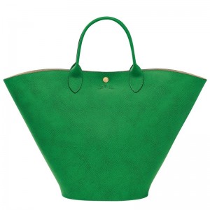 Women Longchamp Épure Xl Tote Bag Green | Ireland-728DPKNTW