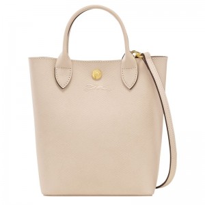 Women Longchamp Épure Xs Tote Bag Beige | Ireland-537VSQKDM