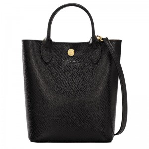 Women Longchamp Épure Xs Tote Bag Black | Ireland-482SODQGP