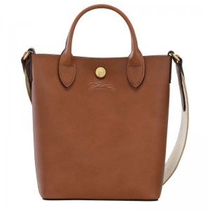 Women Longchamp Épure Xs Tote Bag Brown | Ireland-946LASIPJ