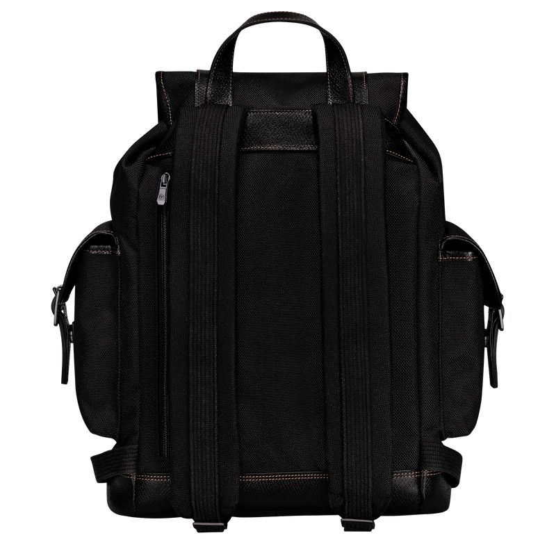 Men Longchamp Boxford Backpack Black | Ireland-674ERZFDU