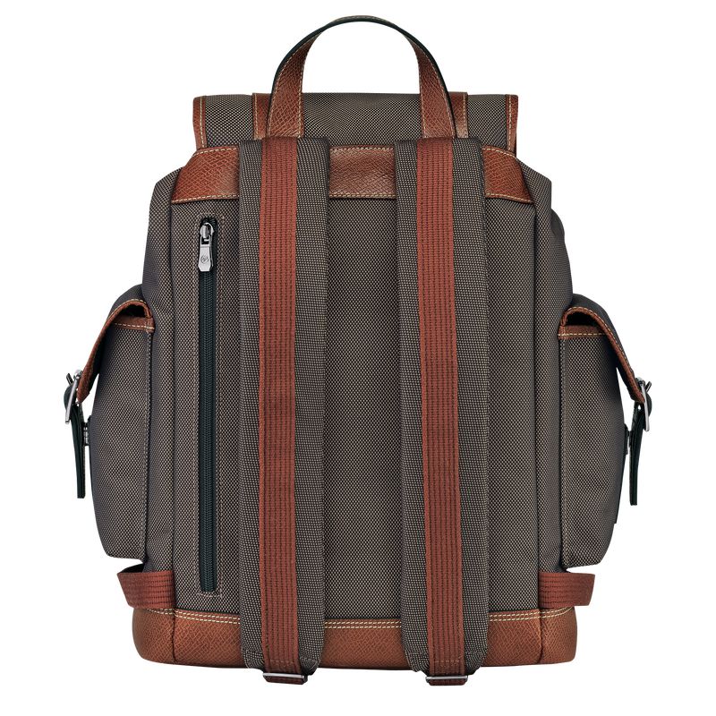 Men Longchamp Boxford Backpack Brown | Ireland-187YDARCV