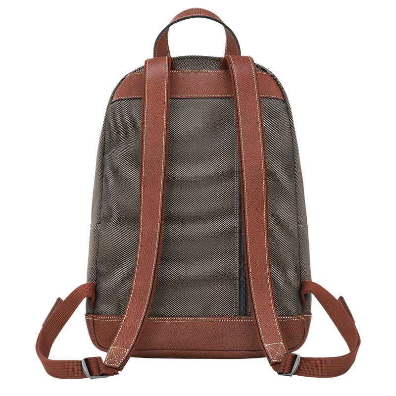 Men Longchamp Boxford Backpack Brown | Ireland-267JKBTPF