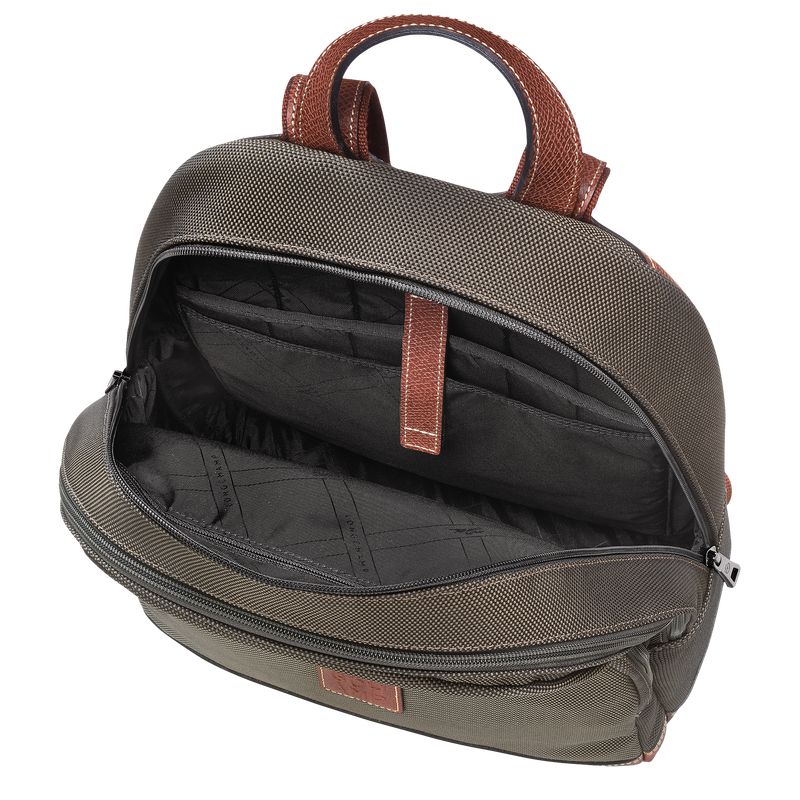 Men Longchamp Boxford Backpack Brown | Ireland-267JKBTPF