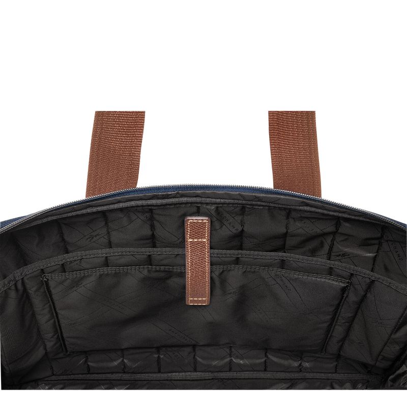 Men Longchamp Boxford L Briefcase Blue | Ireland-092CALHNT