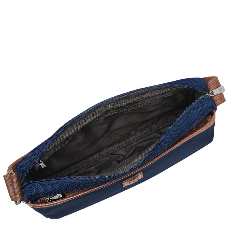 Men Longchamp Boxford M Camera Crossbody Bag Blue | Ireland-679HUNCSJ