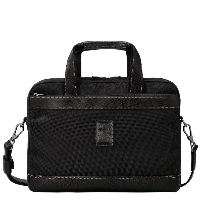 Men Longchamp Boxford S Briefcase Black | Ireland-073HZFWCX