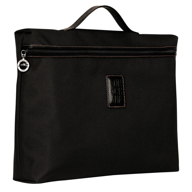 Men Longchamp Boxford S Briefcase Black | Ireland-683SMYHNG