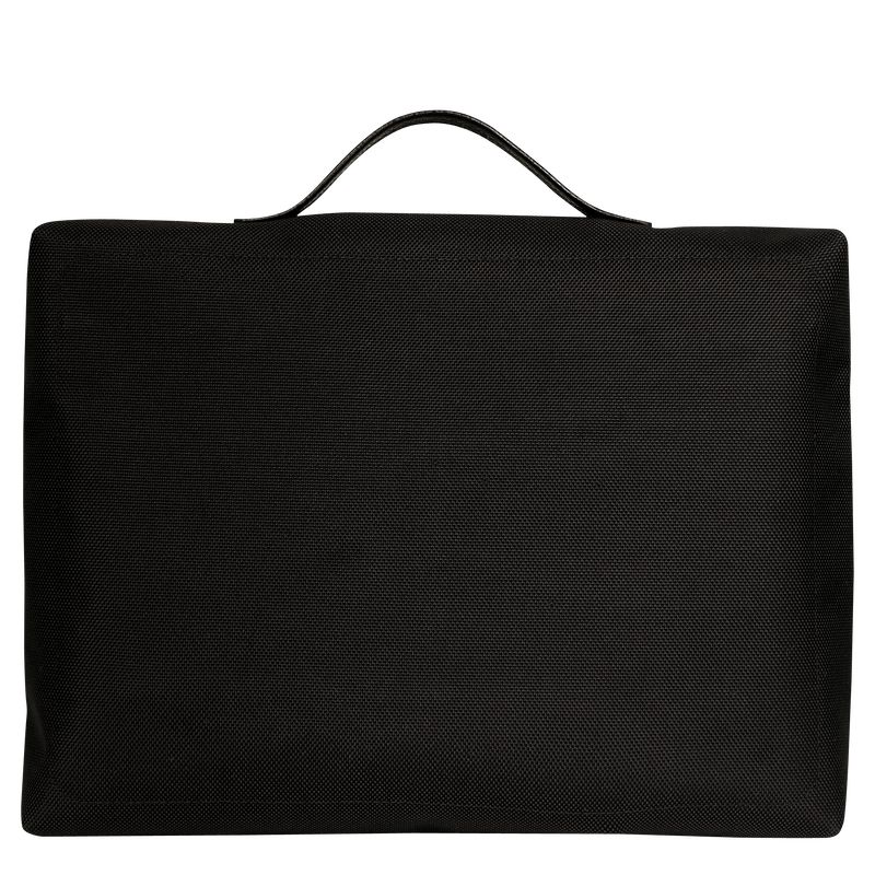 Men Longchamp Boxford S Briefcase Black | Ireland-683SMYHNG