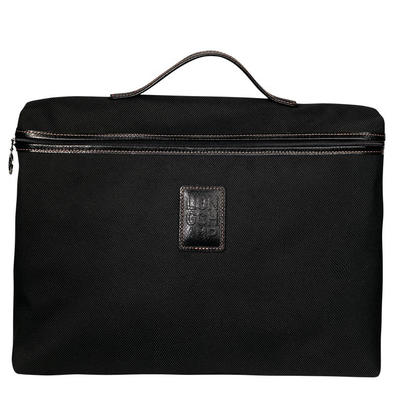 Men Longchamp Boxford S Briefcase Black | Ireland-683SMYHNG