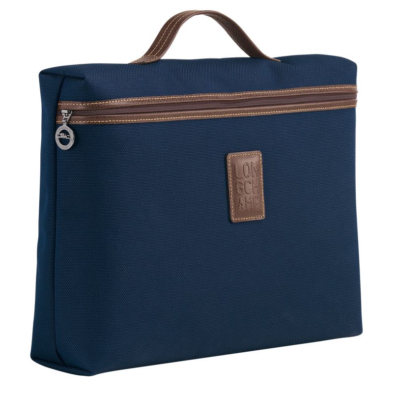 Men Longchamp Boxford S Briefcase Blue | Ireland-270NKYDEM