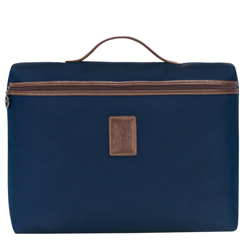 Men Longchamp Boxford S Briefcase Blue | Ireland-270NKYDEM
