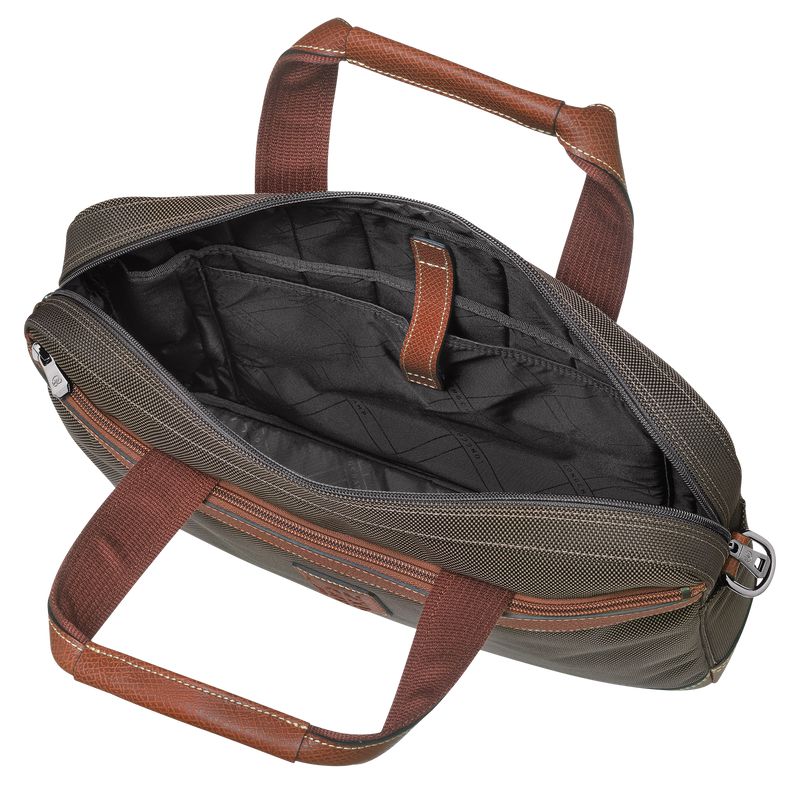 Men Longchamp Boxford S Briefcase Brown | Ireland-942JYPLWF