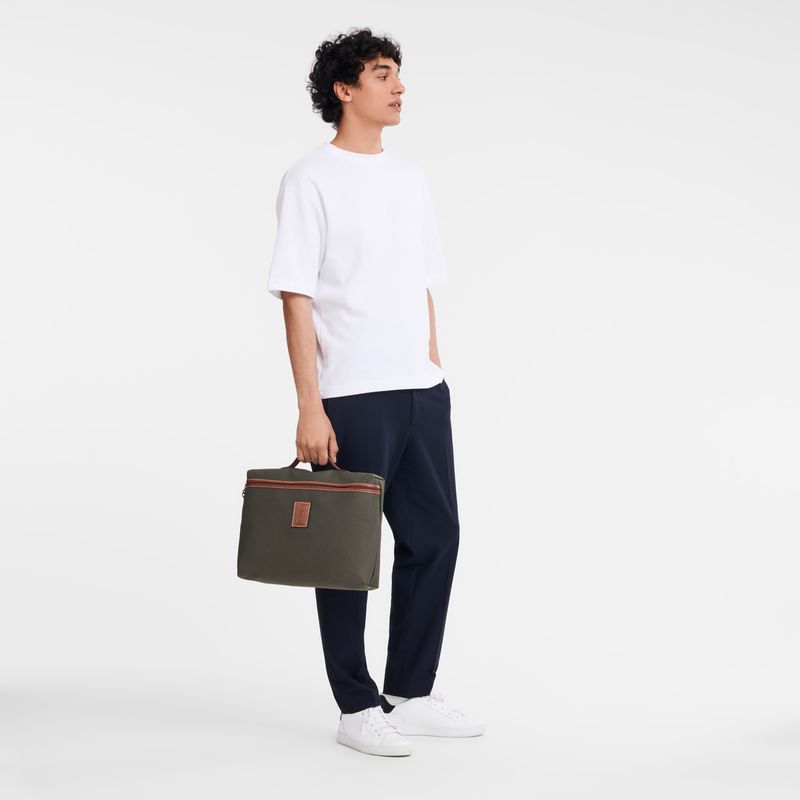 Men Longchamp Boxford S Briefcase Brown | Ireland-782ZSLDHY